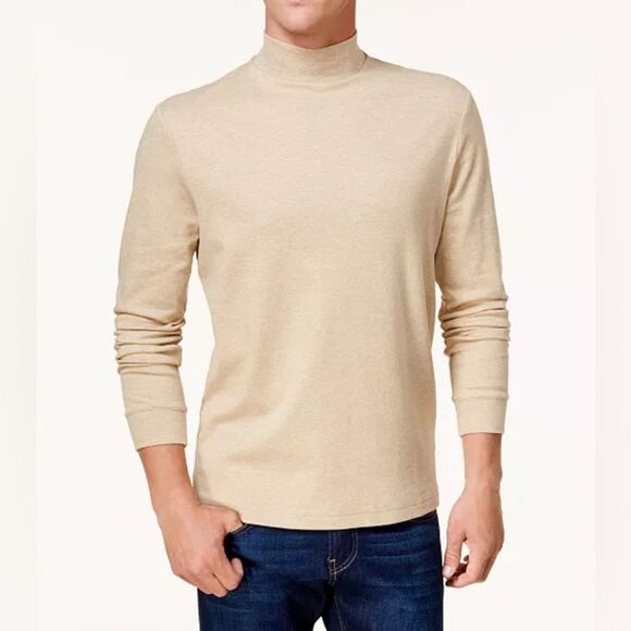 Club Room Mockneck Hang Beige XXL NWT IN PACKAGE - Picture 1 of 7